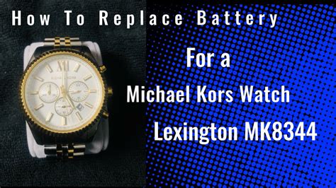 michael kors watch model mk8344 battery replacement|mk8344 battery replacement.